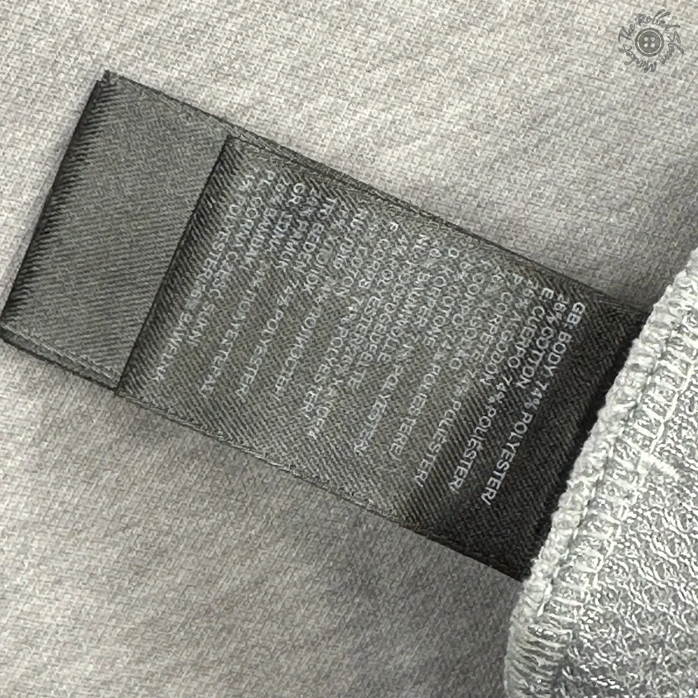 The North Face Men's Large Gray Charcoal Colorblock‎ Full Zip Sweatshirt Jacket